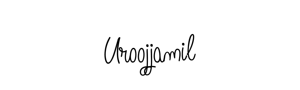 Here are the top 10 professional signature styles for the name Uroojjamil. These are the best autograph styles you can use for your name. Uroojjamil signature style 5 images and pictures png