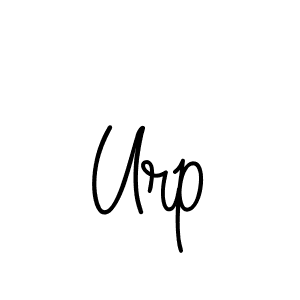 How to make Urp signature? Angelique-Rose-font-FFP is a professional autograph style. Create handwritten signature for Urp name. Urp signature style 5 images and pictures png