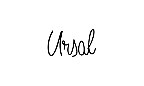 Similarly Angelique-Rose-font-FFP is the best handwritten signature design. Signature creator online .You can use it as an online autograph creator for name Ursal. Ursal signature style 5 images and pictures png