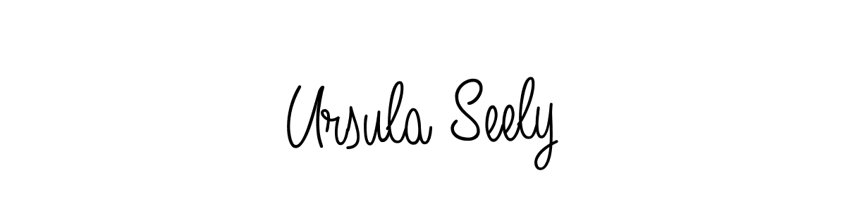 It looks lik you need a new signature style for name Ursula Seely. Design unique handwritten (Angelique-Rose-font-FFP) signature with our free signature maker in just a few clicks. Ursula Seely signature style 5 images and pictures png