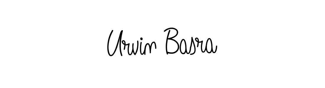 Also You can easily find your signature by using the search form. We will create Urvin Basra name handwritten signature images for you free of cost using Angelique-Rose-font-FFP sign style. Urvin Basra signature style 5 images and pictures png