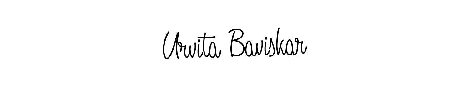 Once you've used our free online signature maker to create your best signature Angelique-Rose-font-FFP style, it's time to enjoy all of the benefits that Urvita Baviskar name signing documents. Urvita Baviskar signature style 5 images and pictures png