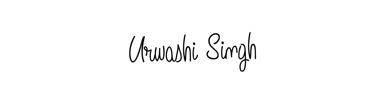 if you are searching for the best signature style for your name Urwashi Singh. so please give up your signature search. here we have designed multiple signature styles  using Angelique-Rose-font-FFP. Urwashi Singh signature style 5 images and pictures png