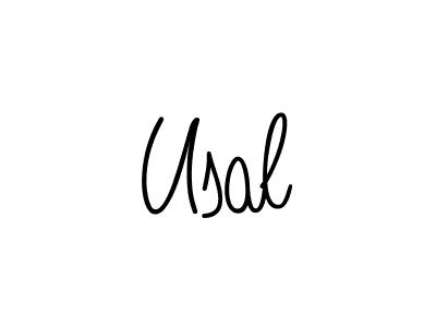 You can use this online signature creator to create a handwritten signature for the name Usal. This is the best online autograph maker. Usal signature style 5 images and pictures png