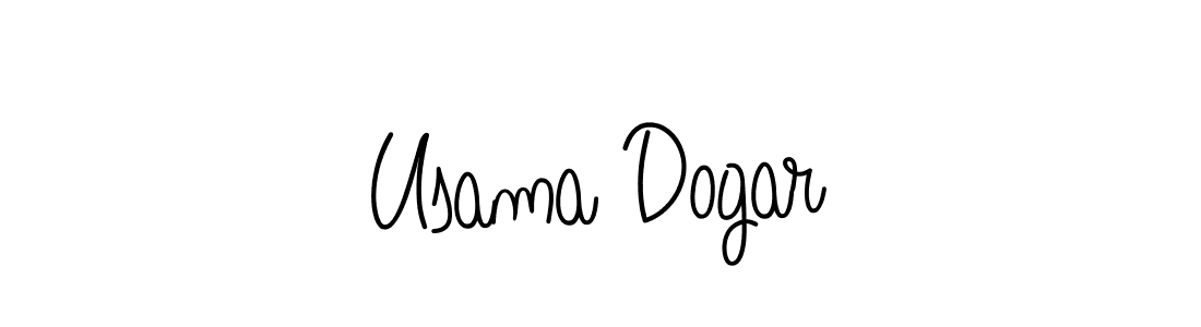 Create a beautiful signature design for name Usama Dogar. With this signature (Angelique-Rose-font-FFP) fonts, you can make a handwritten signature for free. Usama Dogar signature style 5 images and pictures png