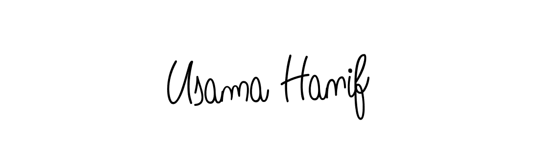 Once you've used our free online signature maker to create your best signature Angelique-Rose-font-FFP style, it's time to enjoy all of the benefits that Usama Hanif name signing documents. Usama Hanif signature style 5 images and pictures png