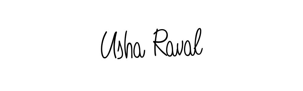 This is the best signature style for the Usha Raval name. Also you like these signature font (Angelique-Rose-font-FFP). Mix name signature. Usha Raval signature style 5 images and pictures png