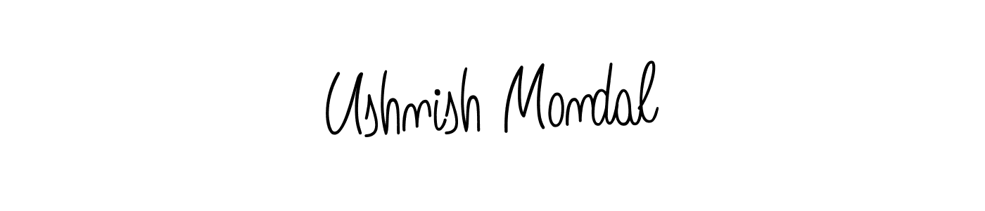 Check out images of Autograph of Ushnish Mondal name. Actor Ushnish Mondal Signature Style. Angelique-Rose-font-FFP is a professional sign style online. Ushnish Mondal signature style 5 images and pictures png