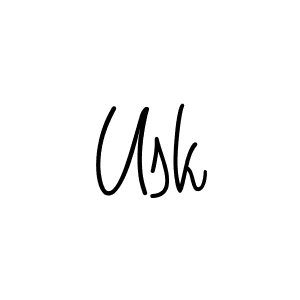 It looks lik you need a new signature style for name Usk. Design unique handwritten (Angelique-Rose-font-FFP) signature with our free signature maker in just a few clicks. Usk signature style 5 images and pictures png