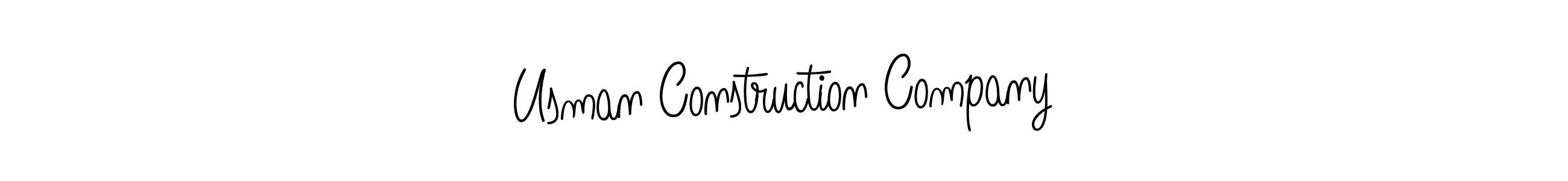 Also You can easily find your signature by using the search form. We will create Usman Construction Company name handwritten signature images for you free of cost using Angelique-Rose-font-FFP sign style. Usman Construction Company signature style 5 images and pictures png