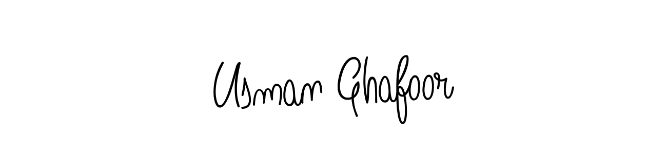 Create a beautiful signature design for name Usman Ghafoor. With this signature (Angelique-Rose-font-FFP) fonts, you can make a handwritten signature for free. Usman Ghafoor signature style 5 images and pictures png