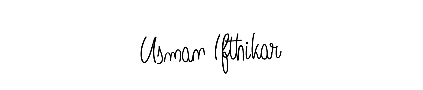 Make a beautiful signature design for name Usman Ifthikar. Use this online signature maker to create a handwritten signature for free. Usman Ifthikar signature style 5 images and pictures png