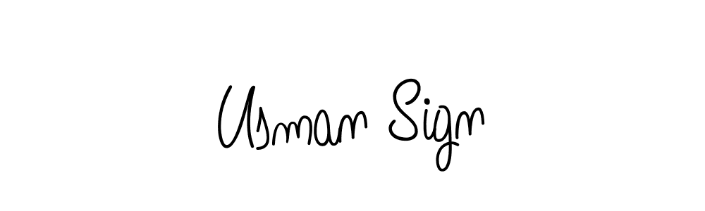 Also we have Usman Sign name is the best signature style. Create professional handwritten signature collection using Angelique-Rose-font-FFP autograph style. Usman Sign signature style 5 images and pictures png