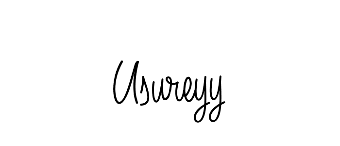 It looks lik you need a new signature style for name Usureyy. Design unique handwritten (Angelique-Rose-font-FFP) signature with our free signature maker in just a few clicks. Usureyy signature style 5 images and pictures png