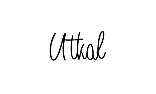 Also we have Utkal name is the best signature style. Create professional handwritten signature collection using Angelique-Rose-font-FFP autograph style. Utkal signature style 5 images and pictures png