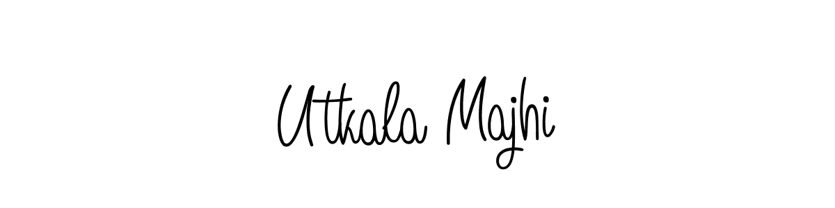 How to make Utkala Majhi signature? Angelique-Rose-font-FFP is a professional autograph style. Create handwritten signature for Utkala Majhi name. Utkala Majhi signature style 5 images and pictures png