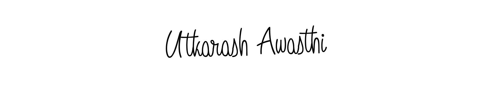 Here are the top 10 professional signature styles for the name Utkarash Awasthi. These are the best autograph styles you can use for your name. Utkarash Awasthi signature style 5 images and pictures png