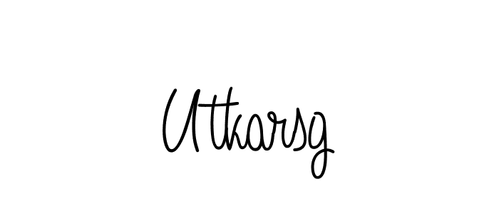 It looks lik you need a new signature style for name Utkarsg. Design unique handwritten (Angelique-Rose-font-FFP) signature with our free signature maker in just a few clicks. Utkarsg signature style 5 images and pictures png