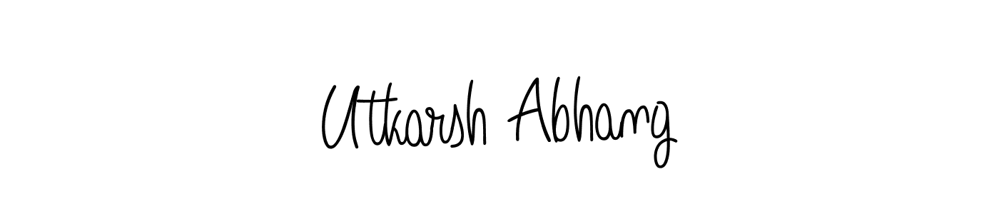 Make a short Utkarsh Abhang signature style. Manage your documents anywhere anytime using Angelique-Rose-font-FFP. Create and add eSignatures, submit forms, share and send files easily. Utkarsh Abhang signature style 5 images and pictures png