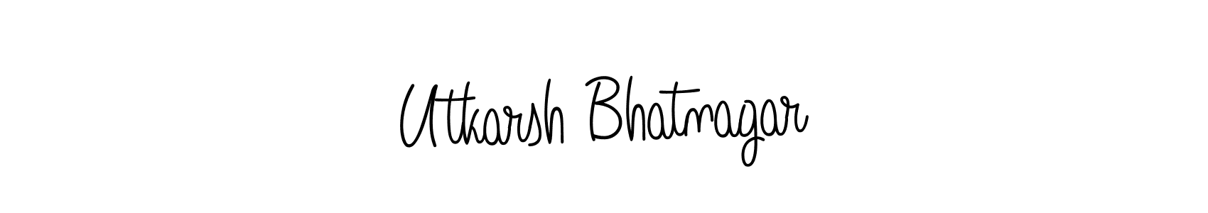 Also You can easily find your signature by using the search form. We will create Utkarsh Bhatnagar name handwritten signature images for you free of cost using Angelique-Rose-font-FFP sign style. Utkarsh Bhatnagar signature style 5 images and pictures png