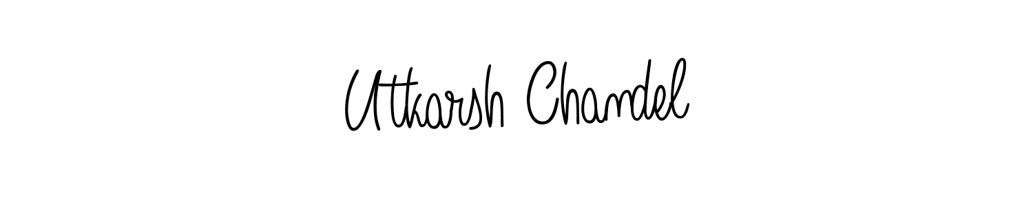 Check out images of Autograph of Utkarsh Chandel name. Actor Utkarsh Chandel Signature Style. Angelique-Rose-font-FFP is a professional sign style online. Utkarsh Chandel signature style 5 images and pictures png