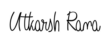 Generate high-definition signature styles for Utkarsh Rana. The Angelique-Rose-font-FFP typeface ensures crisp legibility and sophisticated design. Utkarsh Rana signature style 5 images and pictures png