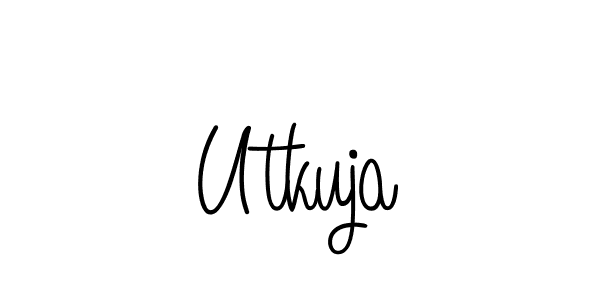 Here are the top 10 professional signature styles for the name Utkuja. These are the best autograph styles you can use for your name. Utkuja signature style 5 images and pictures png