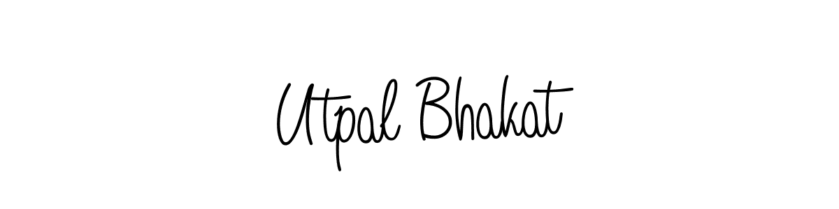 Make a beautiful signature design for name Utpal Bhakat. Use this online signature maker to create a handwritten signature for free. Utpal Bhakat signature style 5 images and pictures png