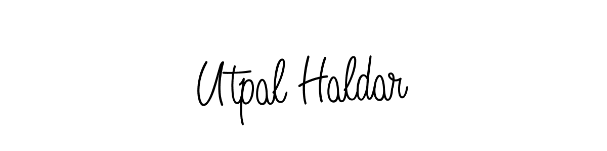 Make a beautiful signature design for name Utpal Haldar. Use this online signature maker to create a handwritten signature for free. Utpal Haldar signature style 5 images and pictures png