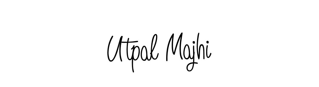 if you are searching for the best signature style for your name Utpal Majhi. so please give up your signature search. here we have designed multiple signature styles  using Angelique-Rose-font-FFP. Utpal Majhi signature style 5 images and pictures png