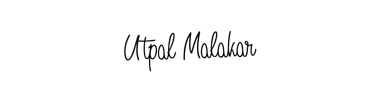 Also we have Utpal Malakar name is the best signature style. Create professional handwritten signature collection using Angelique-Rose-font-FFP autograph style. Utpal Malakar signature style 5 images and pictures png
