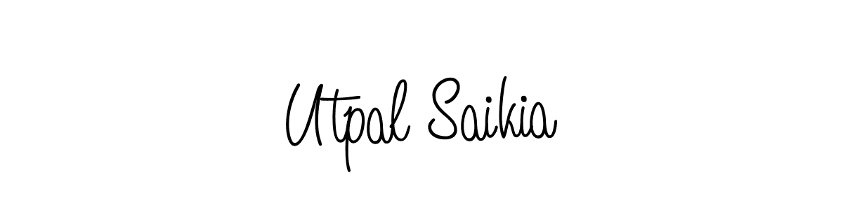 How to Draw Utpal Saikia signature style? Angelique-Rose-font-FFP is a latest design signature styles for name Utpal Saikia. Utpal Saikia signature style 5 images and pictures png