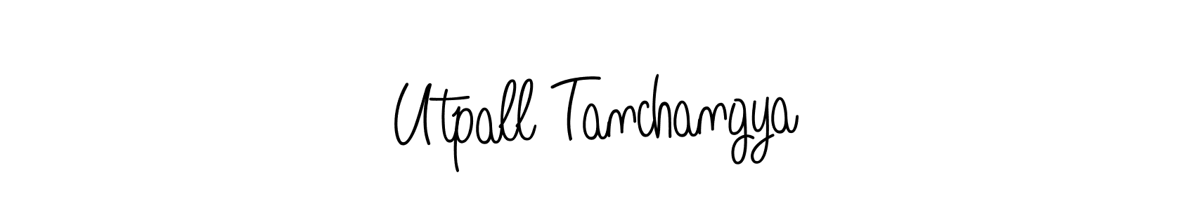 Create a beautiful signature design for name Utpall Tanchangya. With this signature (Angelique-Rose-font-FFP) fonts, you can make a handwritten signature for free. Utpall Tanchangya signature style 5 images and pictures png