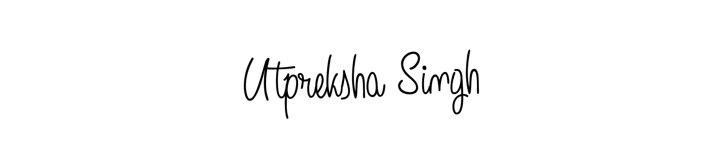 if you are searching for the best signature style for your name Utpreksha Singh. so please give up your signature search. here we have designed multiple signature styles  using Angelique-Rose-font-FFP. Utpreksha Singh signature style 5 images and pictures png