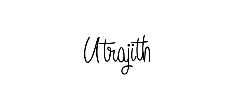 You can use this online signature creator to create a handwritten signature for the name Utrajith. This is the best online autograph maker. Utrajith signature style 5 images and pictures png