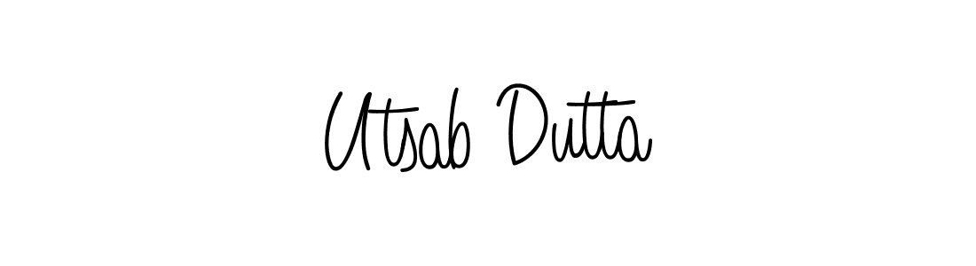 Make a beautiful signature design for name Utsab Dutta. Use this online signature maker to create a handwritten signature for free. Utsab Dutta signature style 5 images and pictures png