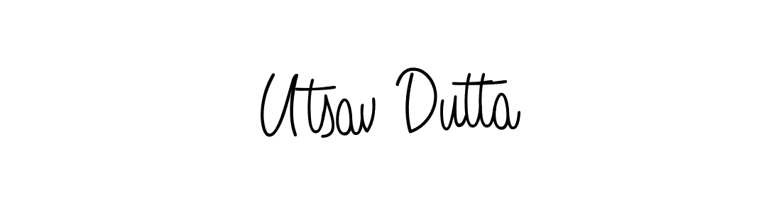 Once you've used our free online signature maker to create your best signature Angelique-Rose-font-FFP style, it's time to enjoy all of the benefits that Utsav Dutta name signing documents. Utsav Dutta signature style 5 images and pictures png