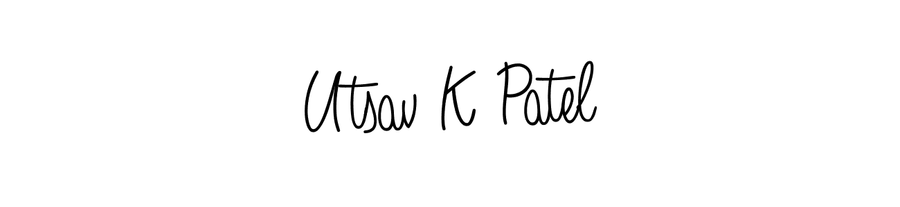 Here are the top 10 professional signature styles for the name Utsav K Patel. These are the best autograph styles you can use for your name. Utsav K Patel signature style 5 images and pictures png