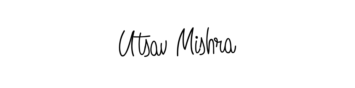 Once you've used our free online signature maker to create your best signature Angelique-Rose-font-FFP style, it's time to enjoy all of the benefits that Utsav Mishra name signing documents. Utsav Mishra signature style 5 images and pictures png