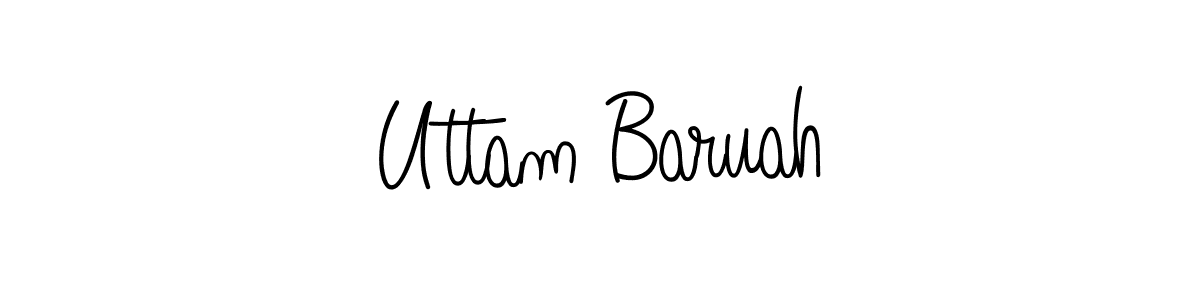 Once you've used our free online signature maker to create your best signature Angelique-Rose-font-FFP style, it's time to enjoy all of the benefits that Uttam Baruah name signing documents. Uttam Baruah signature style 5 images and pictures png