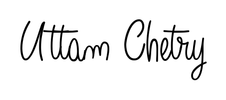 Style your name Uttam Chetry with confidence using Angelique-Rose-font-FFP signature design. Simple, elegant, and ready for immediate document use. Uttam Chetry signature style 5 images and pictures png