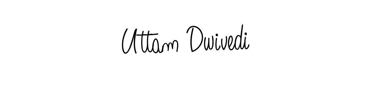 if you are searching for the best signature style for your name Uttam Dwivedi. so please give up your signature search. here we have designed multiple signature styles  using Angelique-Rose-font-FFP. Uttam Dwivedi signature style 5 images and pictures png