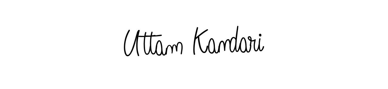 Also we have Uttam Kandari name is the best signature style. Create professional handwritten signature collection using Angelique-Rose-font-FFP autograph style. Uttam Kandari signature style 5 images and pictures png