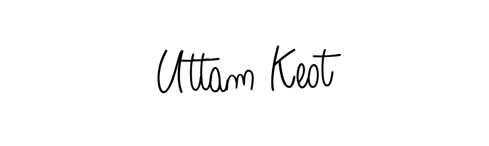 Create a beautiful signature design for name Uttam Keot. With this signature (Angelique-Rose-font-FFP) fonts, you can make a handwritten signature for free. Uttam Keot signature style 5 images and pictures png