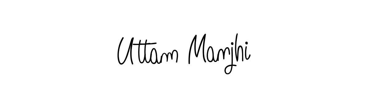 Make a beautiful signature design for name Uttam Manjhi. Use this online signature maker to create a handwritten signature for free. Uttam Manjhi signature style 5 images and pictures png