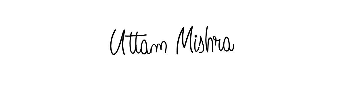 Also we have Uttam Mishra name is the best signature style. Create professional handwritten signature collection using Angelique-Rose-font-FFP autograph style. Uttam Mishra signature style 5 images and pictures png