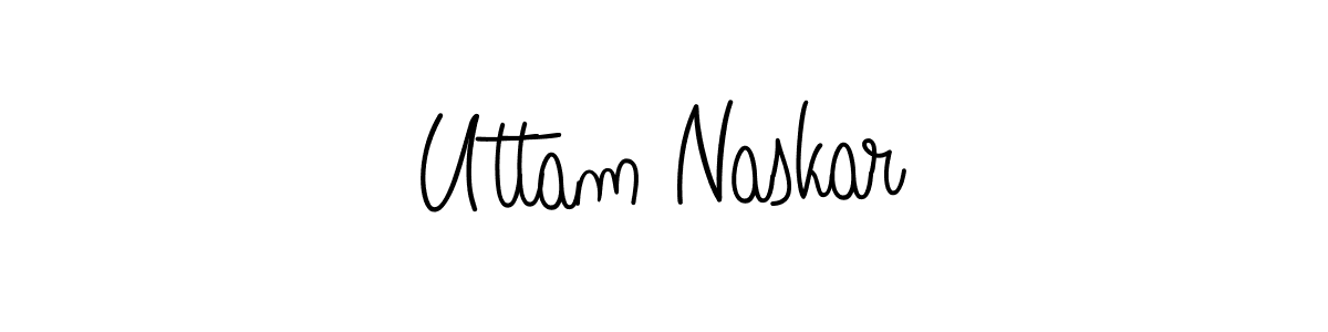 Make a short Uttam Naskar signature style. Manage your documents anywhere anytime using Angelique-Rose-font-FFP. Create and add eSignatures, submit forms, share and send files easily. Uttam Naskar signature style 5 images and pictures png