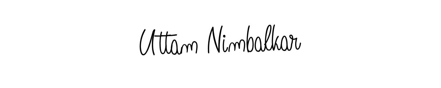 It looks lik you need a new signature style for name Uttam Nimbalkar. Design unique handwritten (Angelique-Rose-font-FFP) signature with our free signature maker in just a few clicks. Uttam Nimbalkar signature style 5 images and pictures png