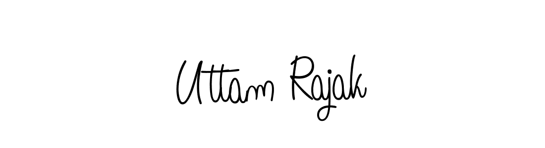 Uttam Rajak stylish signature style. Best Handwritten Sign (Angelique-Rose-font-FFP) for my name. Handwritten Signature Collection Ideas for my name Uttam Rajak. Uttam Rajak signature style 5 images and pictures png