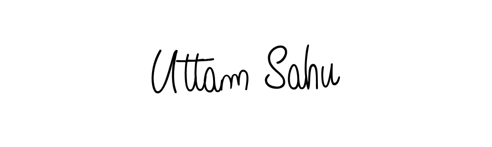 Best and Professional Signature Style for Uttam Sahu. Angelique-Rose-font-FFP Best Signature Style Collection. Uttam Sahu signature style 5 images and pictures png